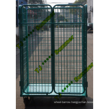 Heavy Duty Steel Foldable Roll Container for Sale